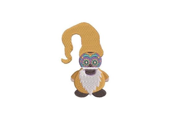 A Designer's Review of the Day of the Dead Gnome Embroidery File