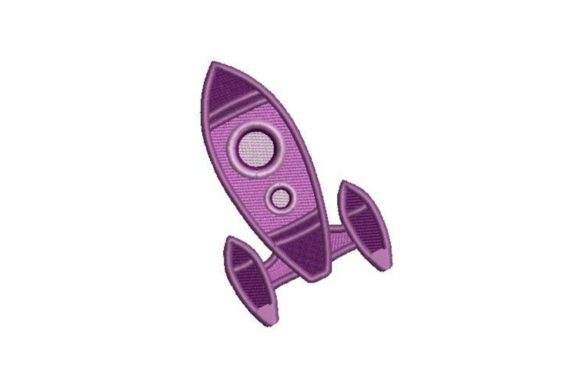 A Designer's Review of the Purple Spaceship Embroidery Design