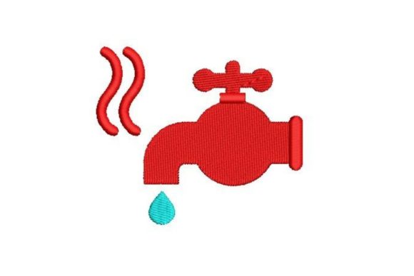 A Designer's Take on the Hot Water Icon for Seasonal Selling