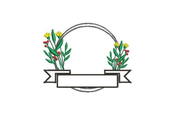 A Lovely and Fresh Embroidery Design for Family Projects