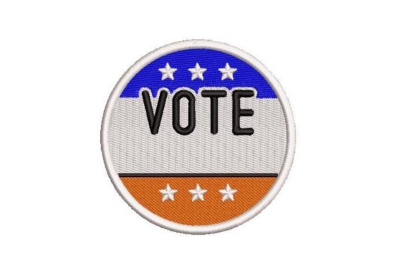 A Personalisable Vote Sticker for Your Business Message