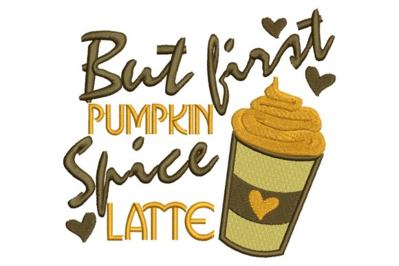Craft Fair Spotlight: But First Pumpkin Spice Embroidery