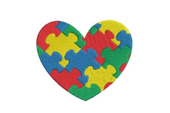 Crafting Heartfelt Holiday Products with the Puzzle Heart Embroidery Design
