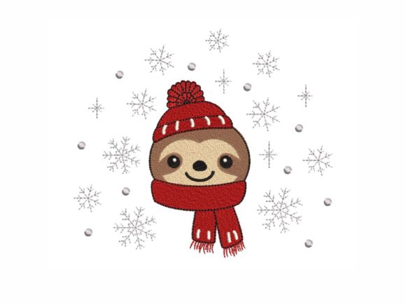 Embroidery Designer’s Review: The Christmas Sloth Design