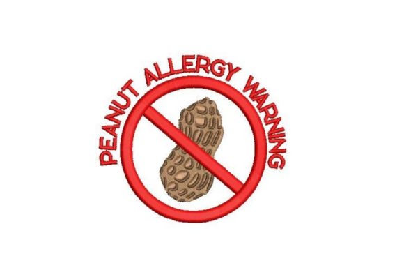 Evaluating the Peanut Allergy Warning Embroidery Design
