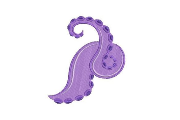 Octopus Tentacle Embroidery for Boutique Apparel