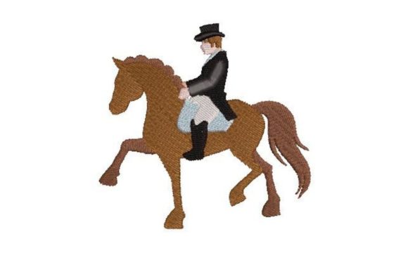 Olympic Horse Dressage: A Versatile Design for Elegant Holiday Products