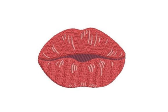 Putting Creative Fabrica's Pouting Lips Embroidery Design to the Test