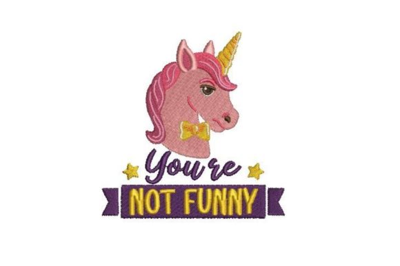 Sassy Unicorn: A Perfect Embroidery Design for Personalized Gifts