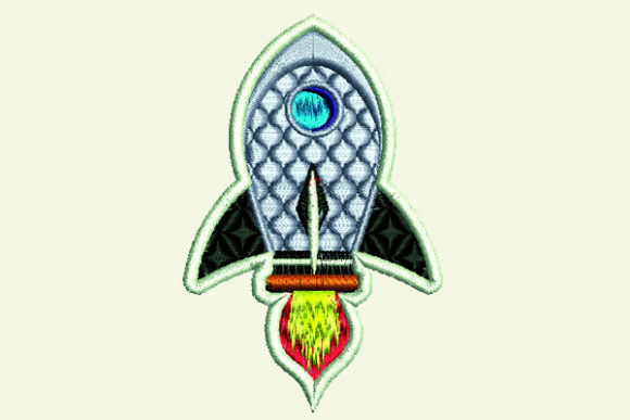 Spaceship Embroidery: A Craft Fair Product Review