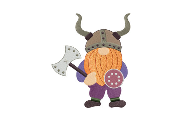 The Manly American Gnome Viking: A Perfect Embroidered Gift